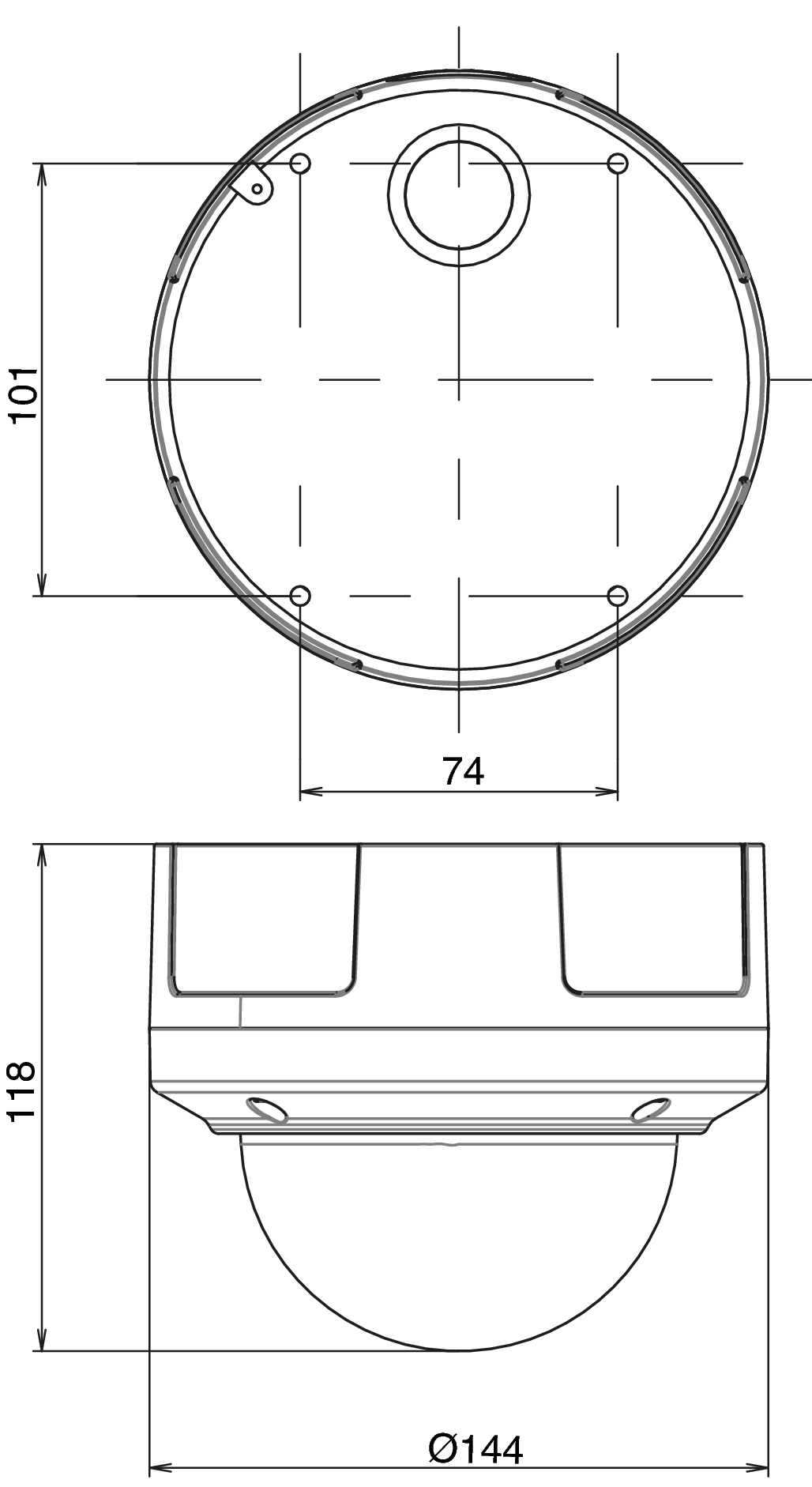 Dimensions VN-H258VPR
